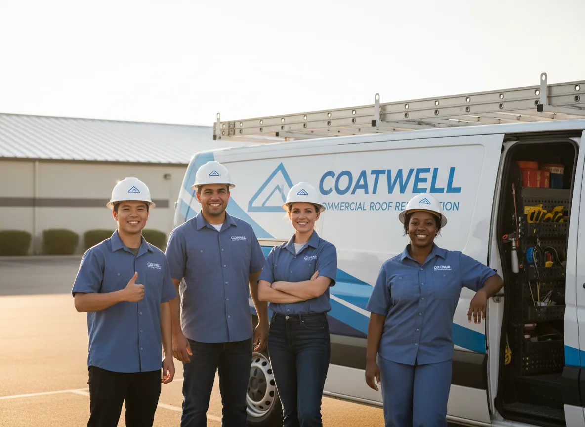 Commercial roof coating company in Mckenna, WA